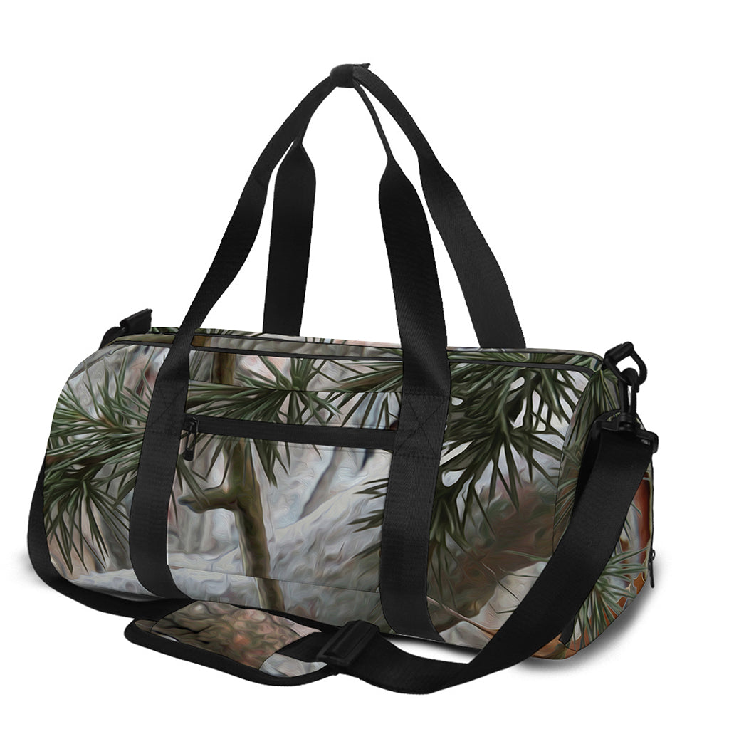 Jungle Hunting Camouflage Print Gym Bag