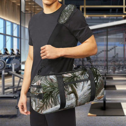 Jungle Hunting Camouflage Print Gym Bag