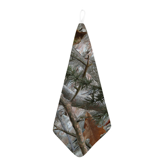 Jungle Hunting Camouflage Print Hand Towel