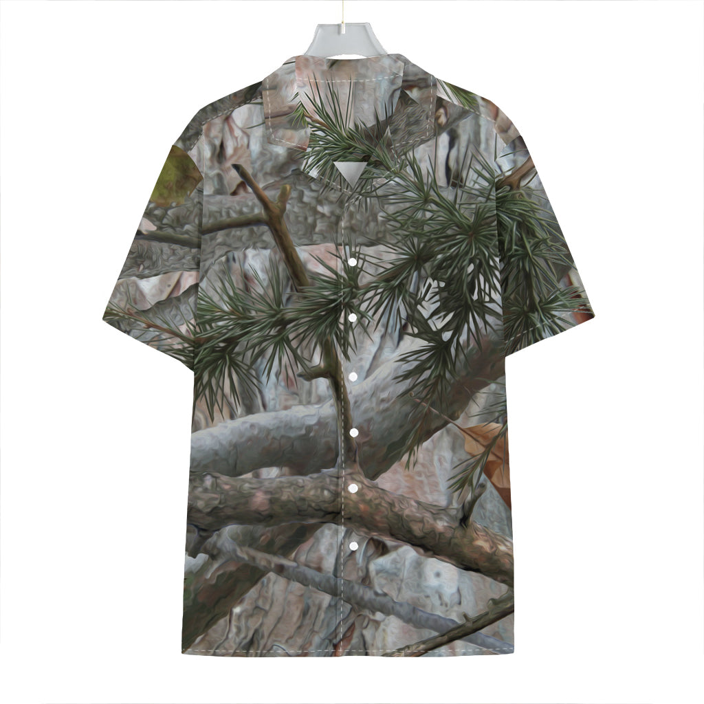 Jungle Hunting Camouflage Print Hawaiian Shirt