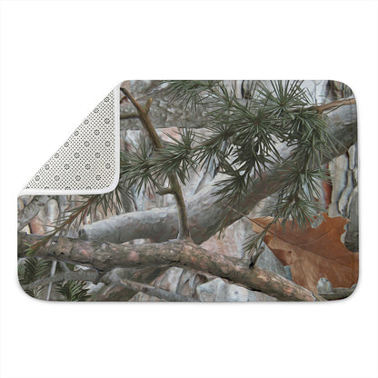 Jungle Hunting Camouflage Print Indoor Door Mat
