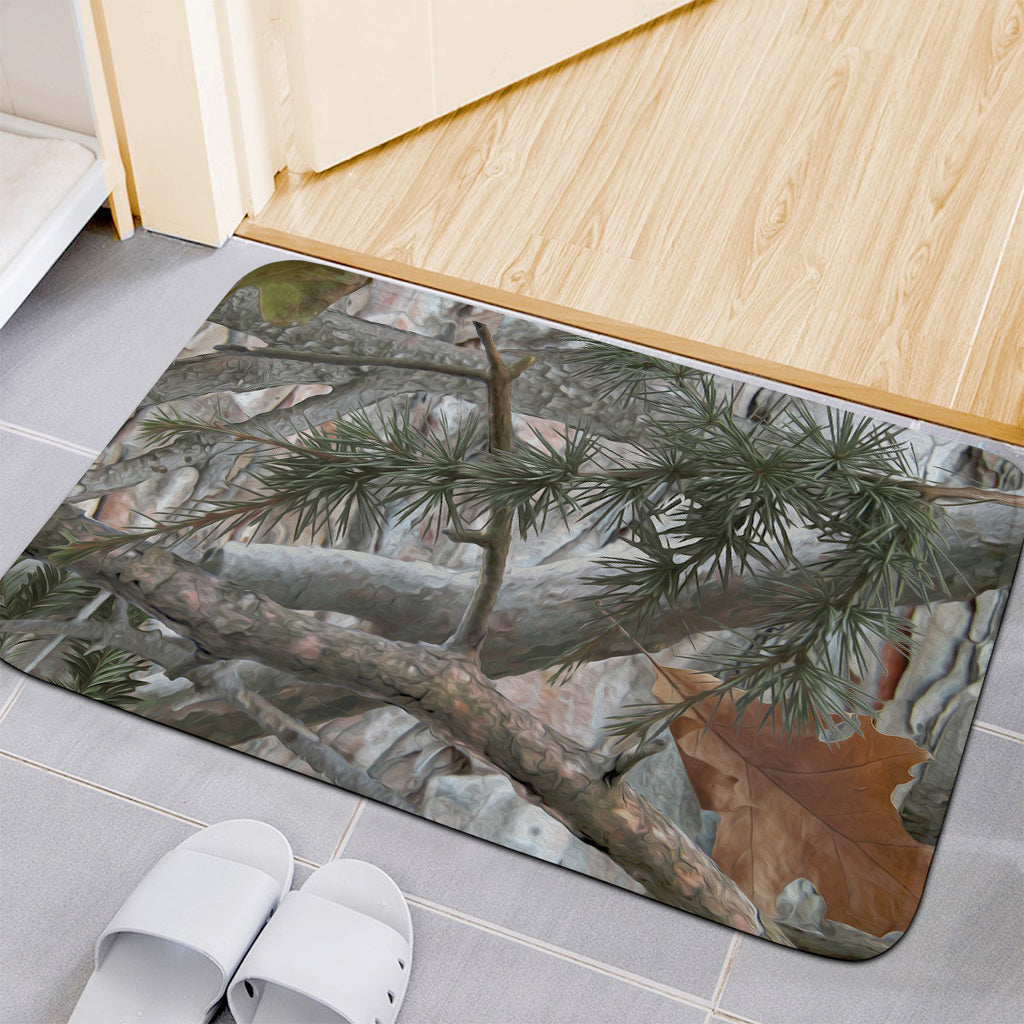 Jungle Hunting Camouflage Print Indoor Door Mat