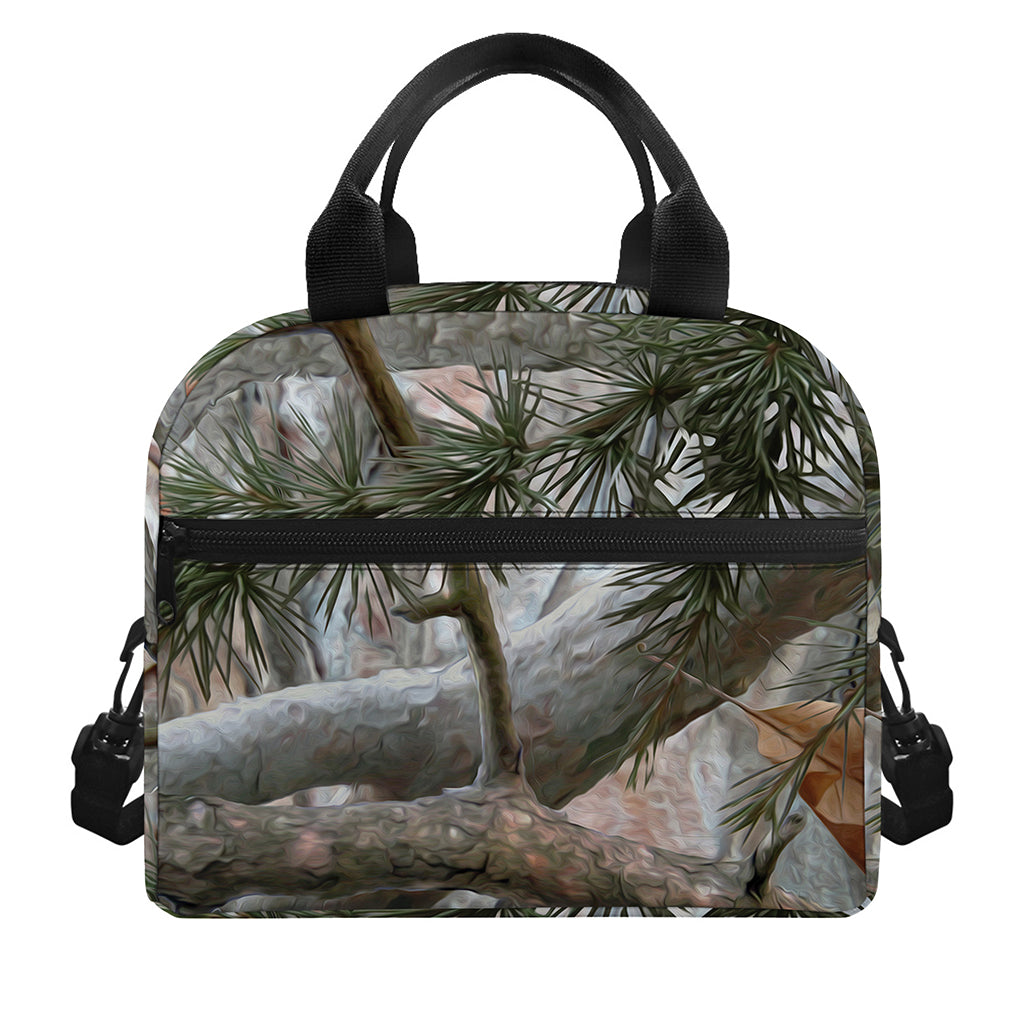 Jungle Hunting Camouflage Print Insulated Lunch Bag