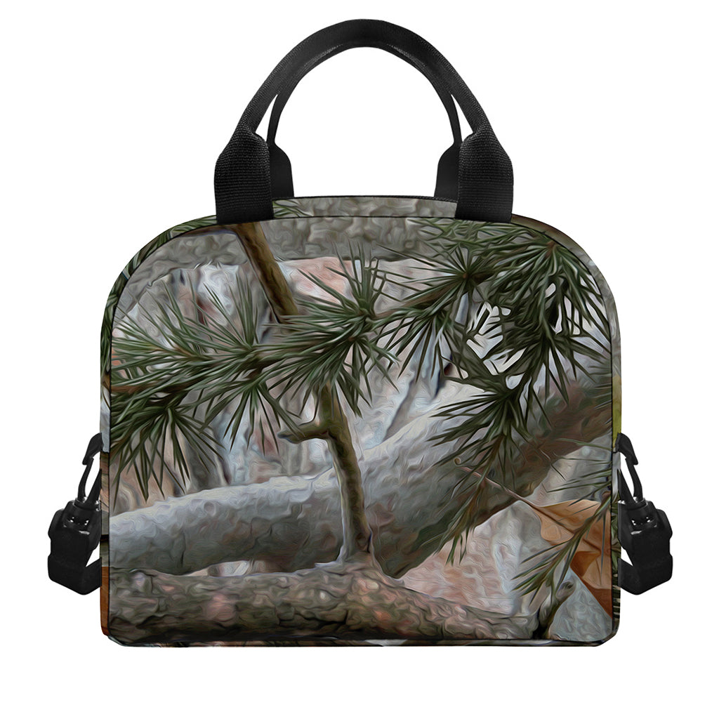 Jungle Hunting Camouflage Print Insulated Lunch Bag