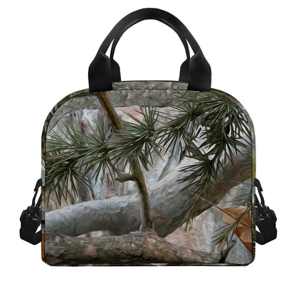 Jungle Hunting Camouflage Print Insulated Lunch Bag