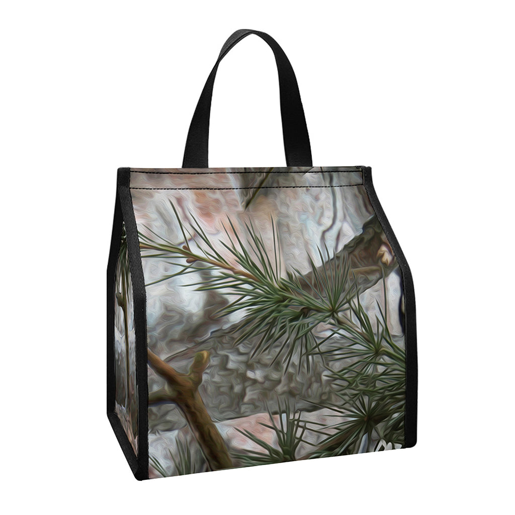 Jungle Hunting Camouflage Print Insulated Lunch Tote