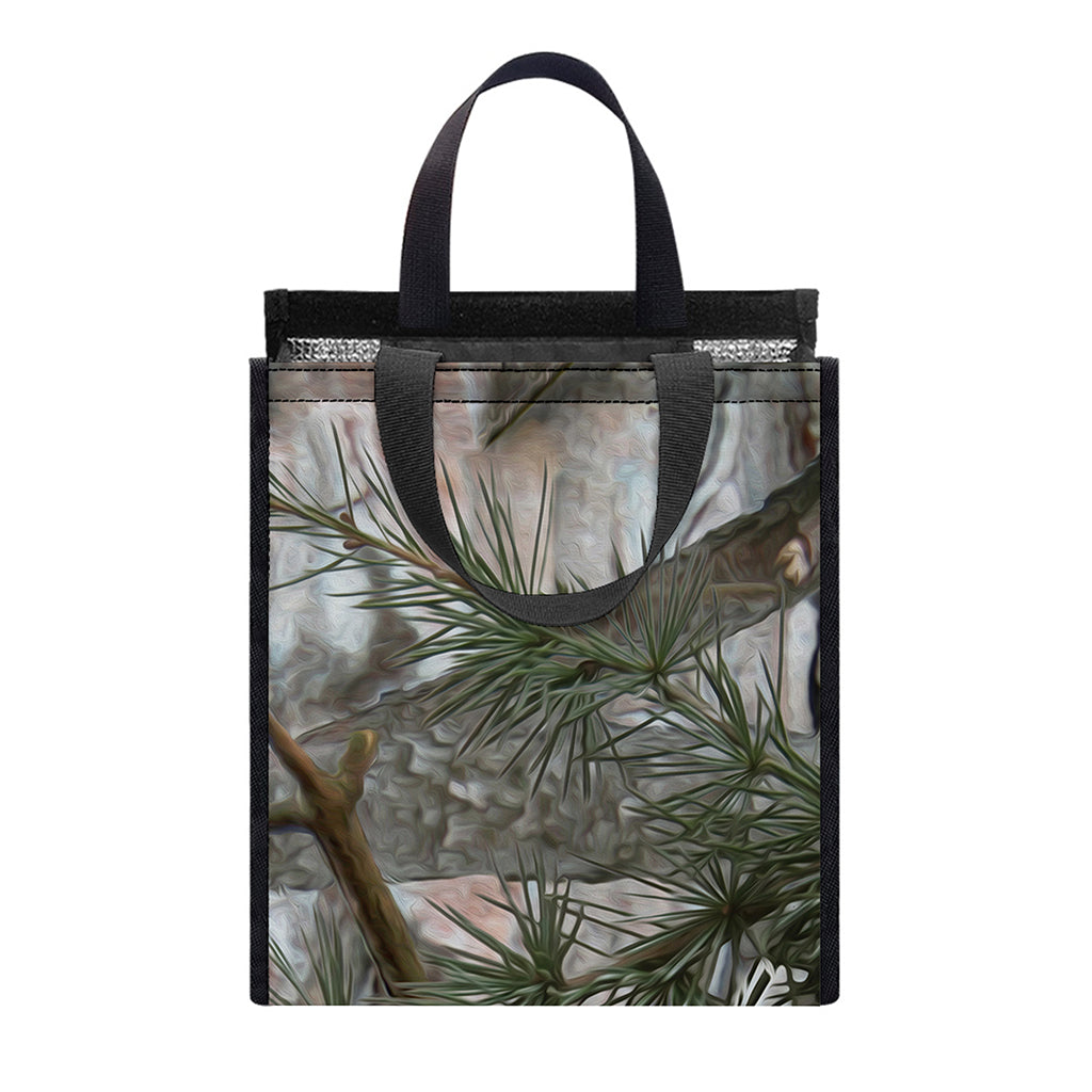 Jungle Hunting Camouflage Print Insulated Lunch Tote