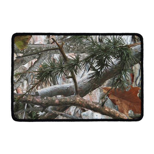 Jungle Hunting Camouflage Print Kitchen Mat