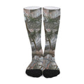 Jungle Hunting Camouflage Print Long Socks