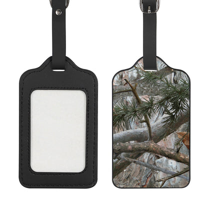 Jungle Hunting Camouflage Print Luggage Tag