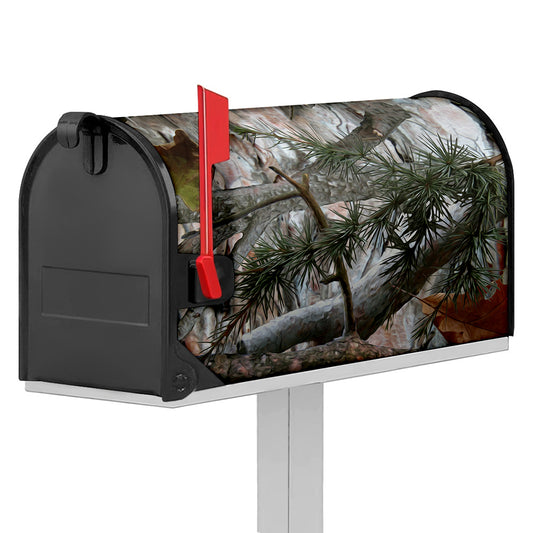 Jungle Hunting Camouflage Print Mailbox Cover