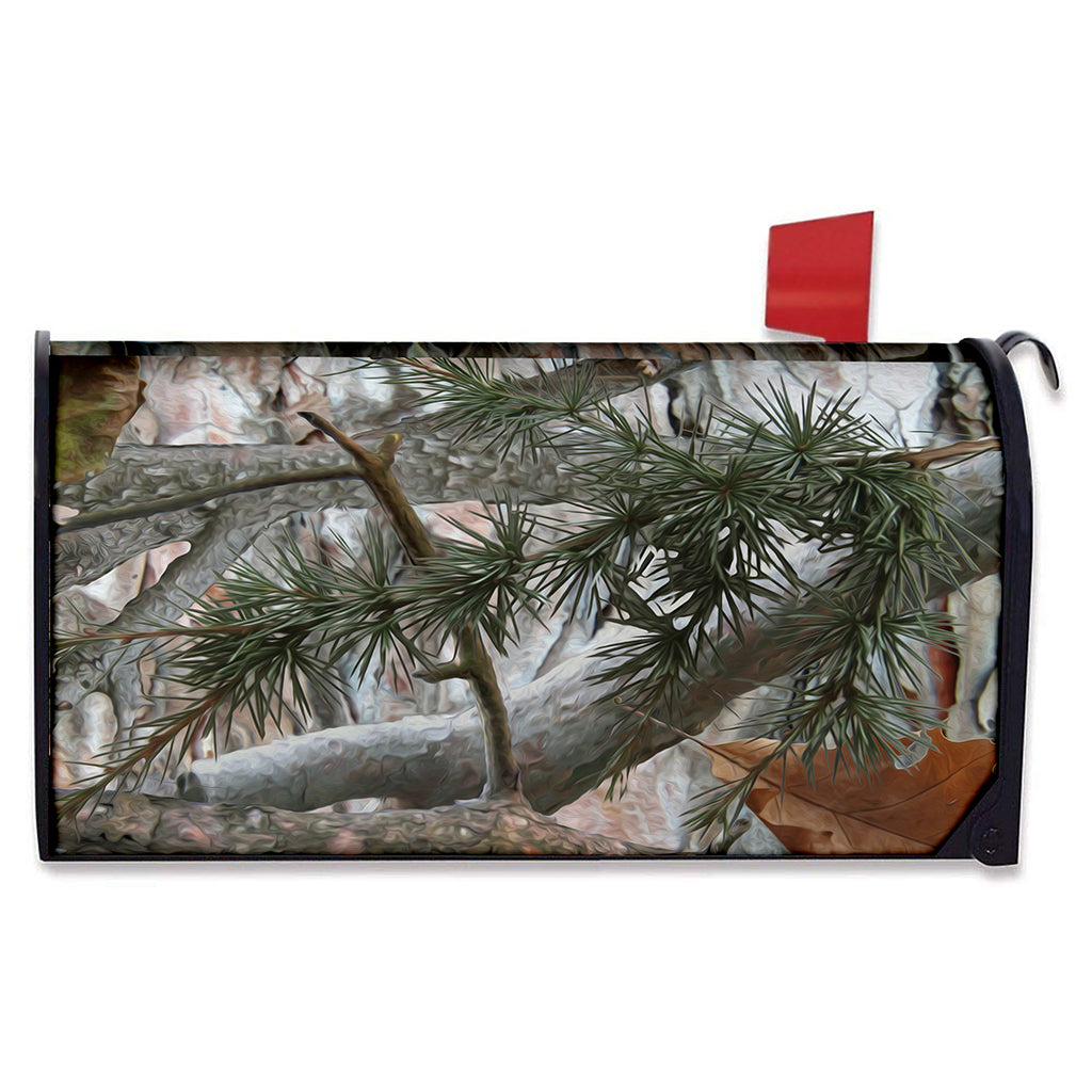 Jungle Hunting Camouflage Print Mailbox Cover