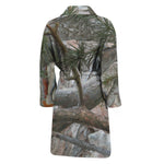 Jungle Hunting Camouflage Print Men's Bathrobe