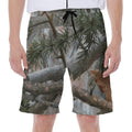 Jungle Hunting Camouflage Print Men's Beach Shorts