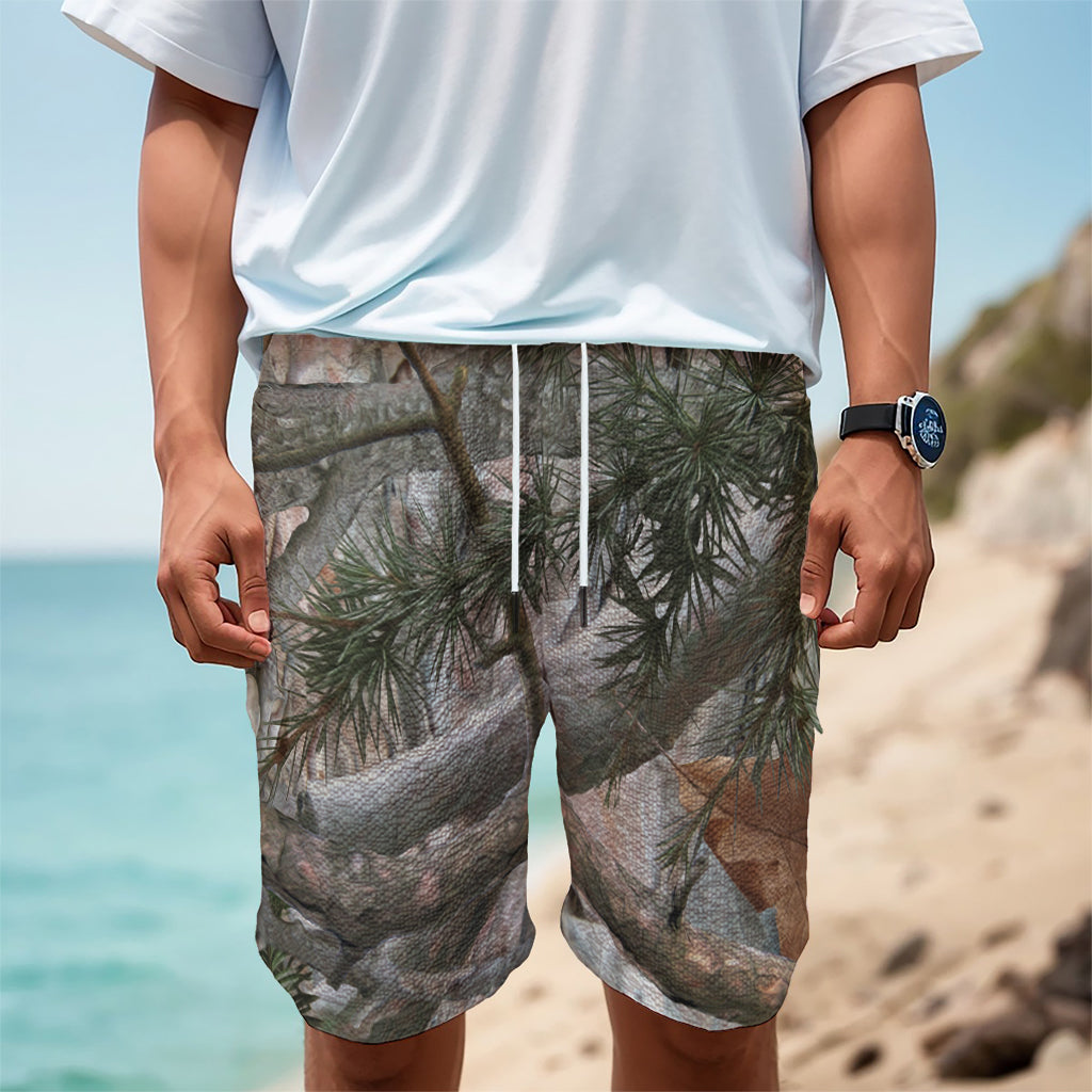 Jungle Hunting Camouflage Print Men's Cargo Shorts