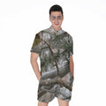 Jungle Hunting Camouflage Print Men's Romper