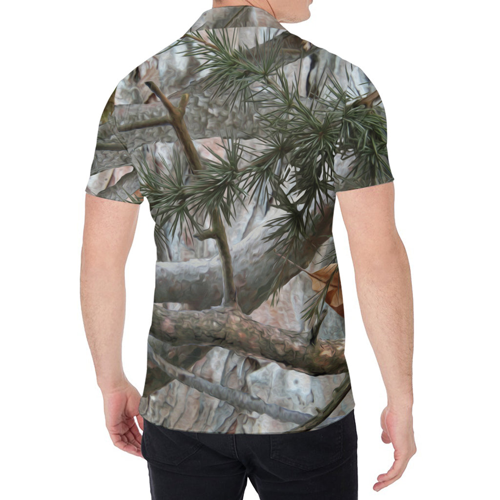 Jungle Hunting Camouflage Print Men's Shirt