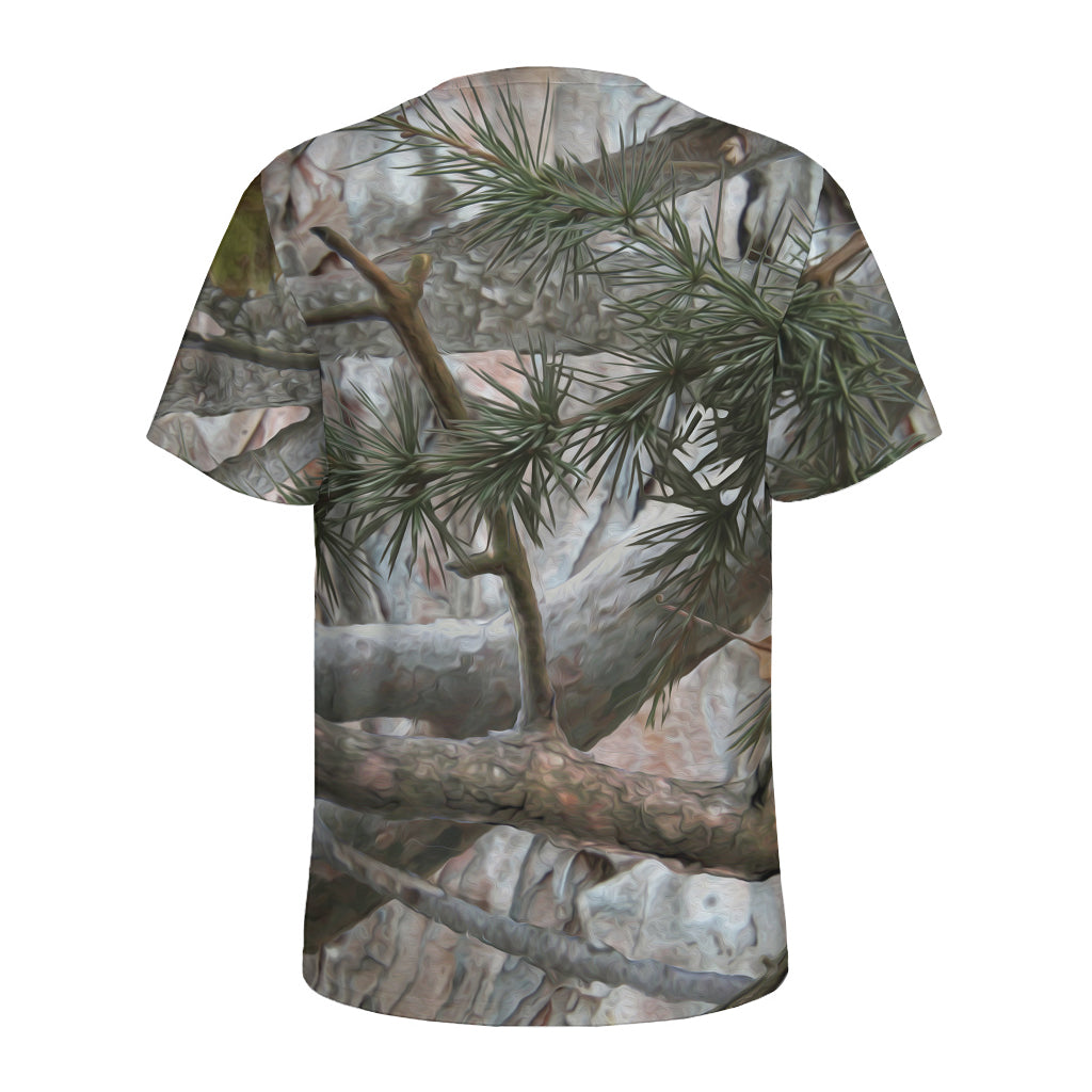 Jungle Hunting Camouflage Print Men's Sports T-Shirt