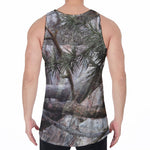 Jungle Hunting Camouflage Print Men's Velvet Tank Top