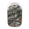 Jungle Hunting Camouflage Print Mesh Laundry Hamper