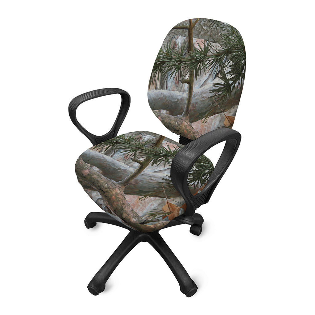 Jungle Hunting Camouflage Print Office Chair Cover