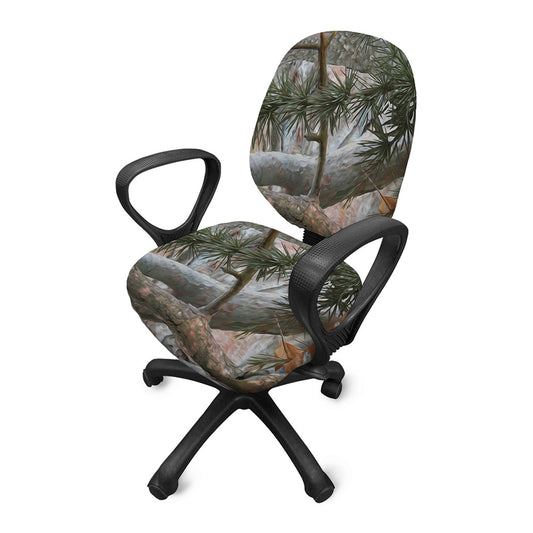 Jungle Hunting Camouflage Print Office Chair Cover