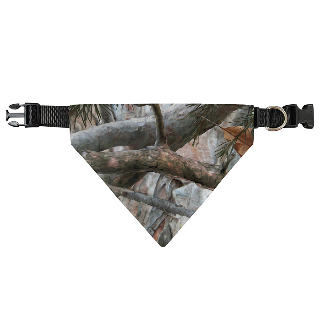 Jungle Hunting Camouflage Print Over The Collar Dog Bandana