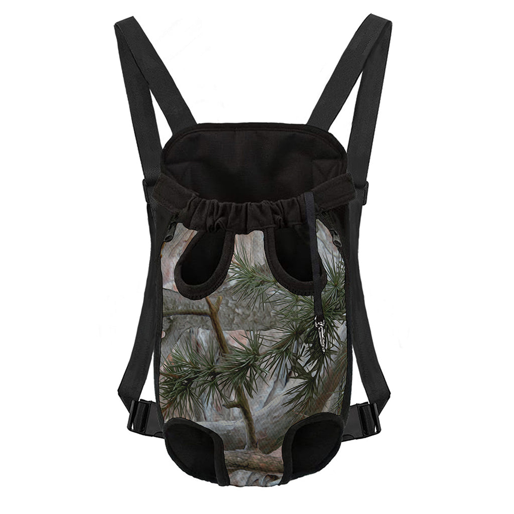 Jungle Hunting Camouflage Print Pet Carrier Backpack