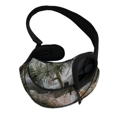 Jungle Hunting Camouflage Print Pet Sling Carrier