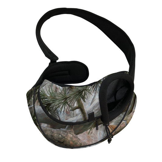 Jungle Hunting Camouflage Print Pet Sling Carrier
