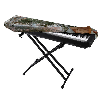 Jungle Hunting Camouflage Print Piano Keyboard Cover