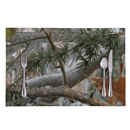 Jungle Hunting Camouflage Print Placemat
