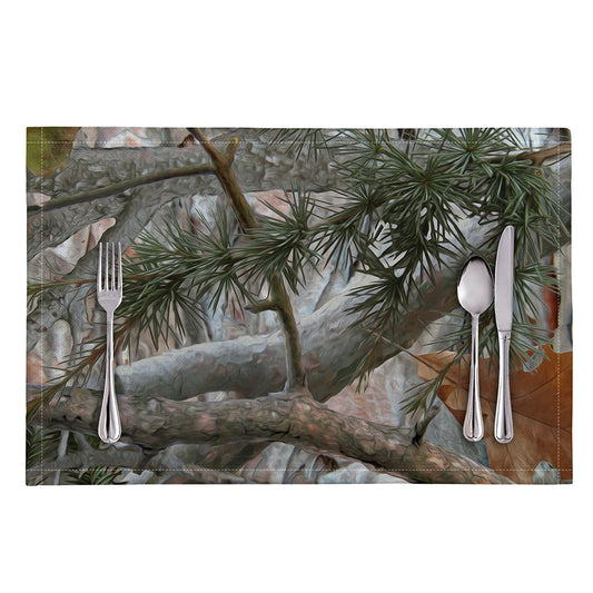Jungle Hunting Camouflage Print Placemat