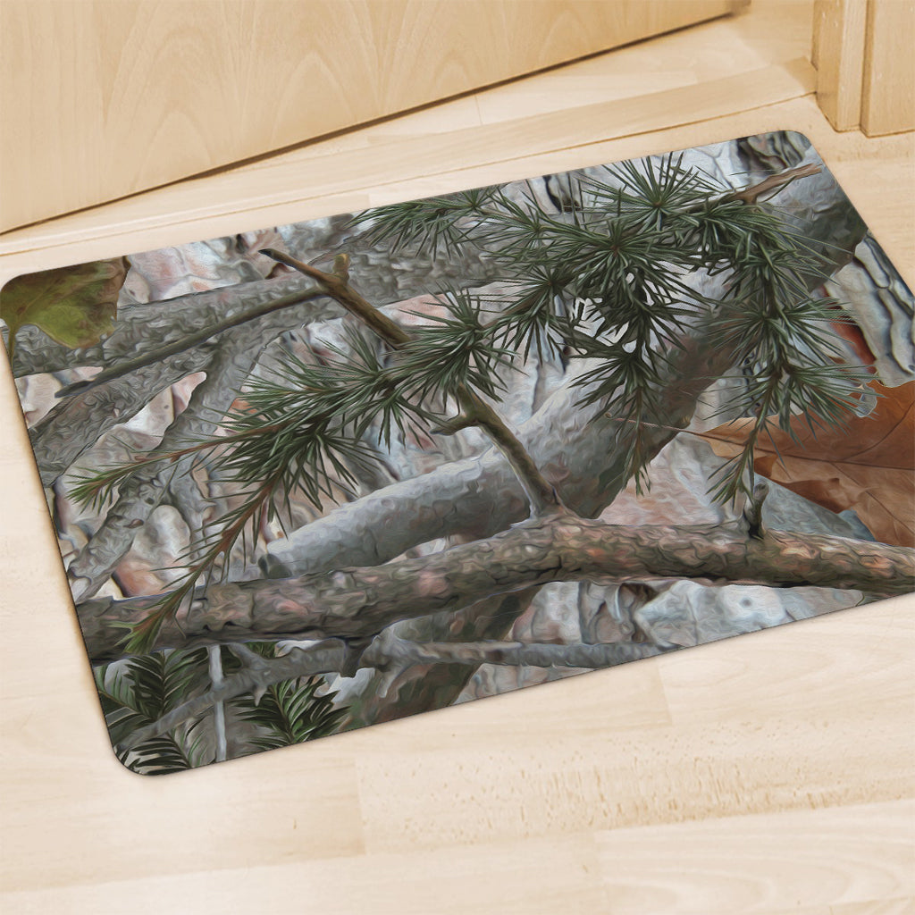 Jungle Hunting Camouflage Print Polyester Doormat