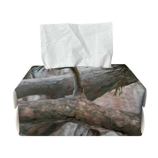 Jungle Hunting Camouflage Print Rectangle Tissue Box Cover