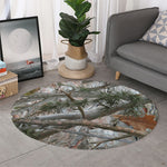 Jungle Hunting Camouflage Print Round Rug