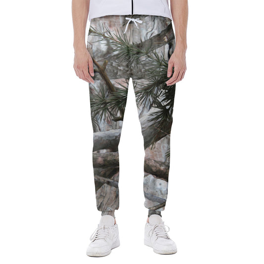 Jungle Hunting Camouflage Print Scuba Joggers