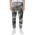 Jungle Hunting Camouflage Print Scuba Joggers