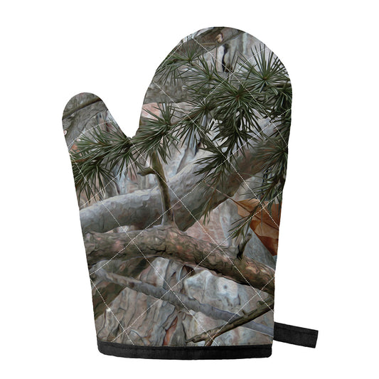 Jungle Hunting Camouflage Print Single Oven Mitt