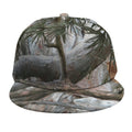 Jungle Hunting Camouflage Print Snapback Cap