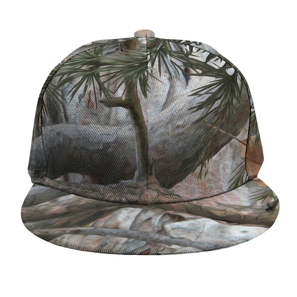 Jungle Hunting Camouflage Print Snapback Cap
