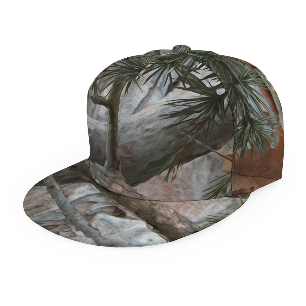 Jungle Hunting Camouflage Print Snapback Cap