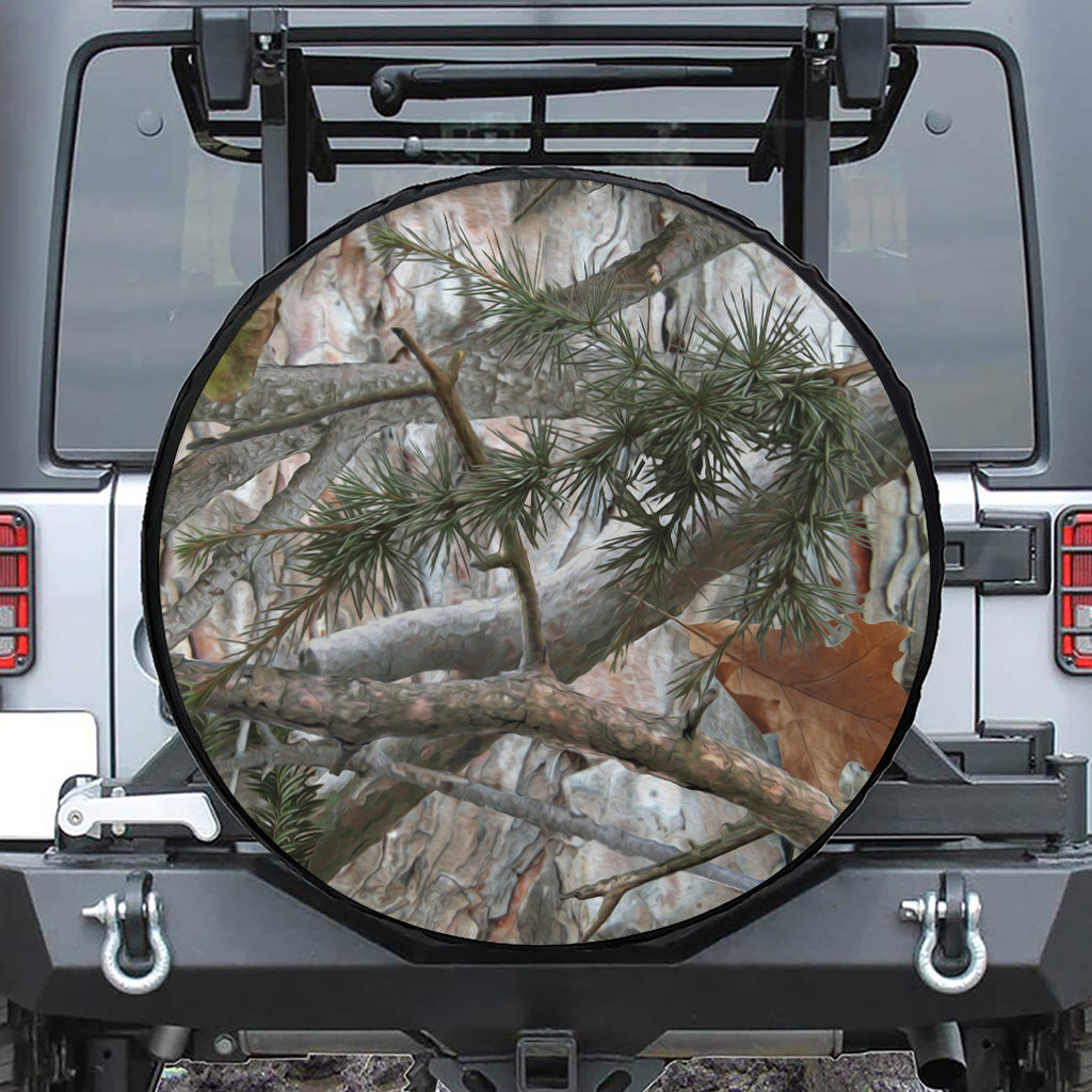 Jungle Hunting Camouflage Print Tire Cover