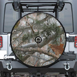 Jungle Hunting Camouflage Print Tire Cover With Camera Hole