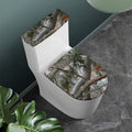 Jungle Hunting Camouflage Print Toilet Lid And Tank Cover Set
