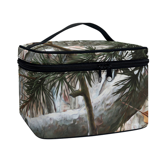 Jungle Hunting Camouflage Print Travel Makeup Bag