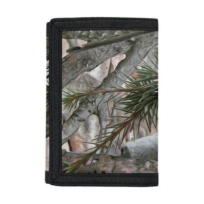Jungle Hunting Camouflage Print Trifold Wallet