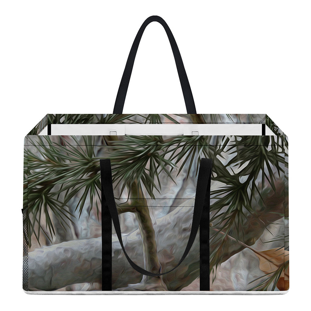 Jungle Hunting Camouflage Print Utility Tote Bag