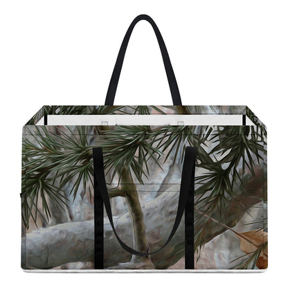 Jungle Hunting Camouflage Print Utility Tote Bag
