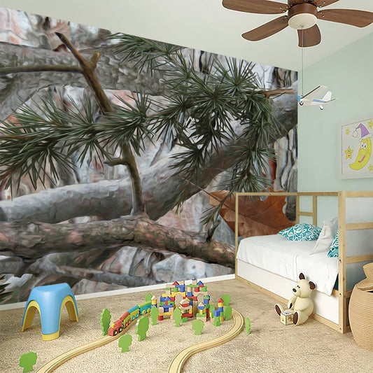 Jungle Hunting Camouflage Print Wall Sticker